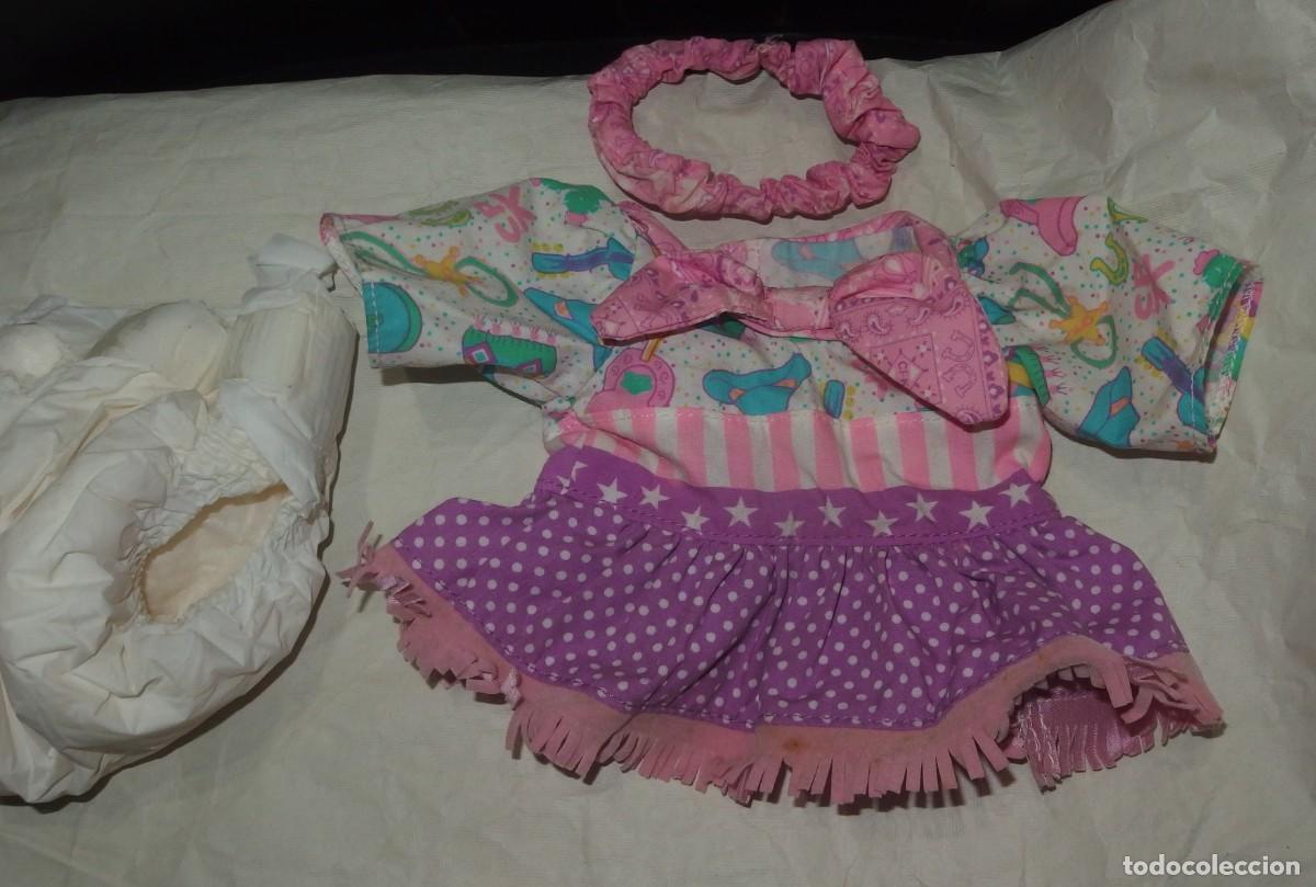 Vestidos mu&ntilde;ecas espa&ntilde;olas: CONJUNTO PARA MU&Ntilde;ECA CABBAGE PATCH KIDS,REPOLLO,MARCADO - Foto 5