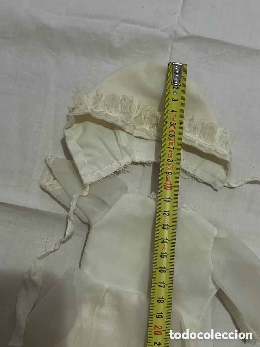Vestidos mu&ntilde;ecas espa&ntilde;olas: Vestido y gorro para mu&ntilde;ecas - Foto 3