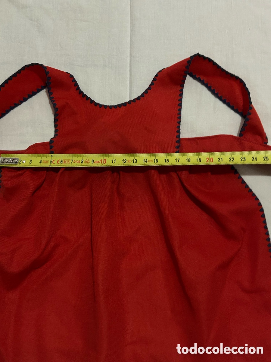 Vestidos mu&ntilde;ecas espa&ntilde;olas: Delantal para mu&ntilde;ecas - Foto 3