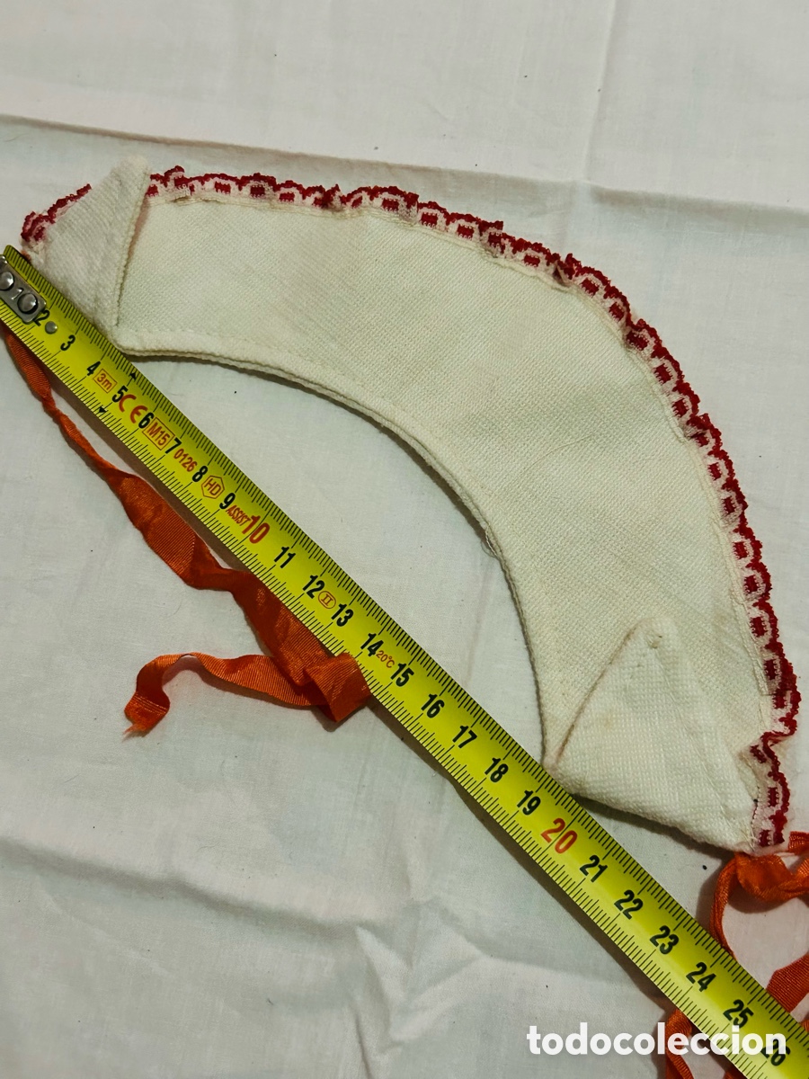 Vestidos mu&ntilde;ecas espa&ntilde;olas: Cuello con cinta para mu&ntilde;ecas - Foto 2