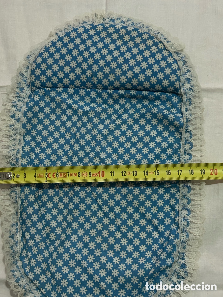 Vestidos mu&ntilde;ecas espa&ntilde;olas: Funda para cuna de mu&ntilde;ecas - Foto 3