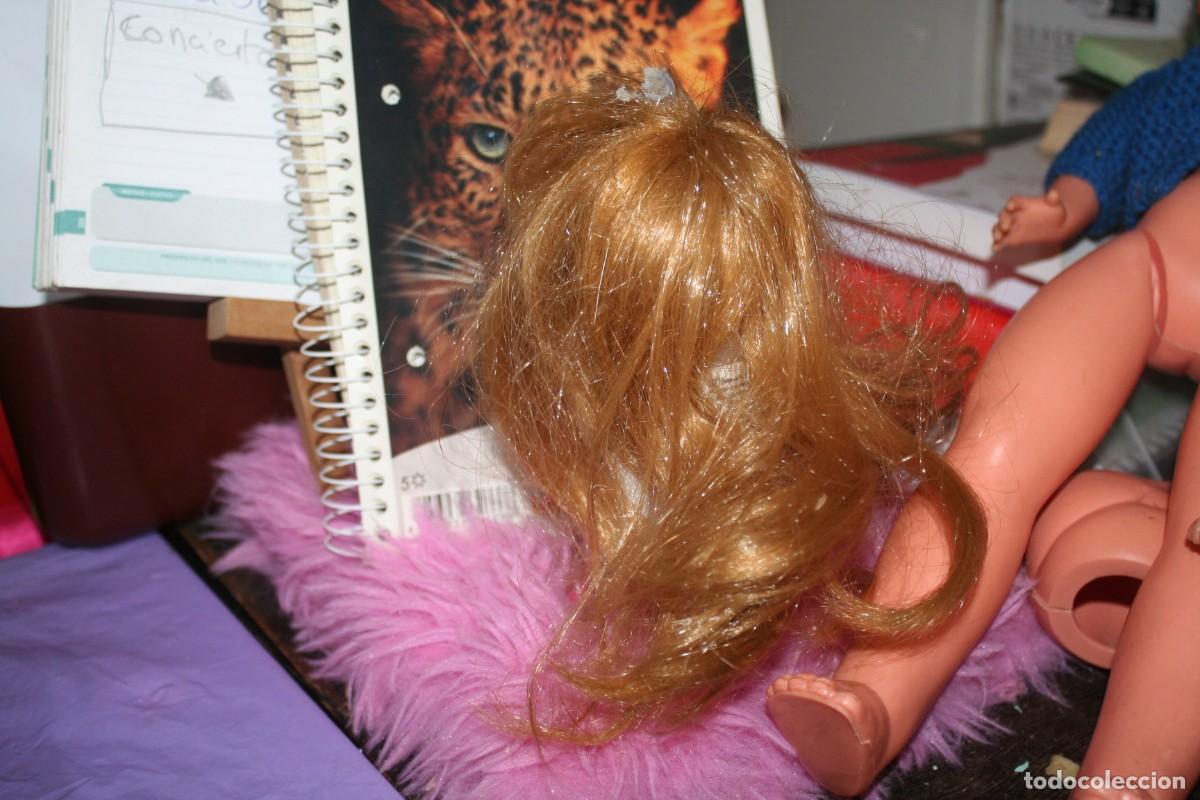 Vestidos mu&ntilde;ecas espa&ntilde;olas: peluca valida para mu&ntilde;eca lesly - Foto 2