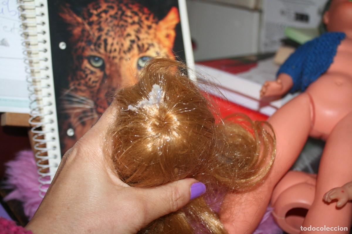 Vestidos mu&ntilde;ecas espa&ntilde;olas: peluca valida para mu&ntilde;eca lesly - Foto 3
