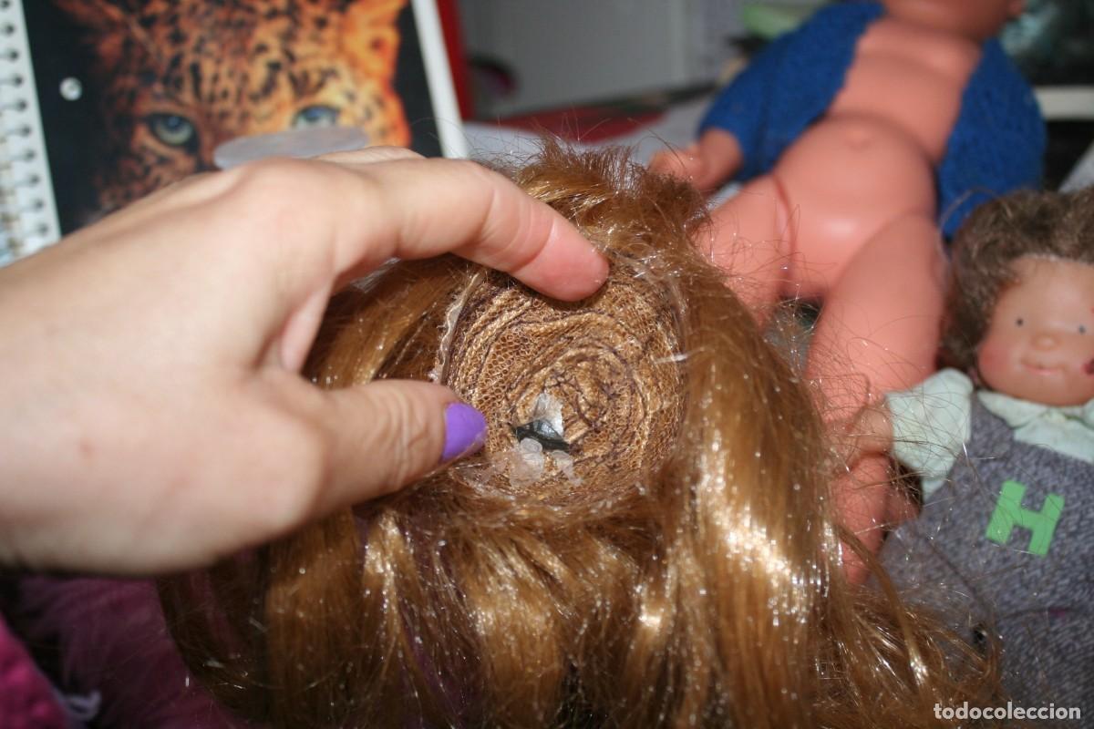 Vestidos mu&ntilde;ecas espa&ntilde;olas: peluca valida para mu&ntilde;eca lesly - Foto 4