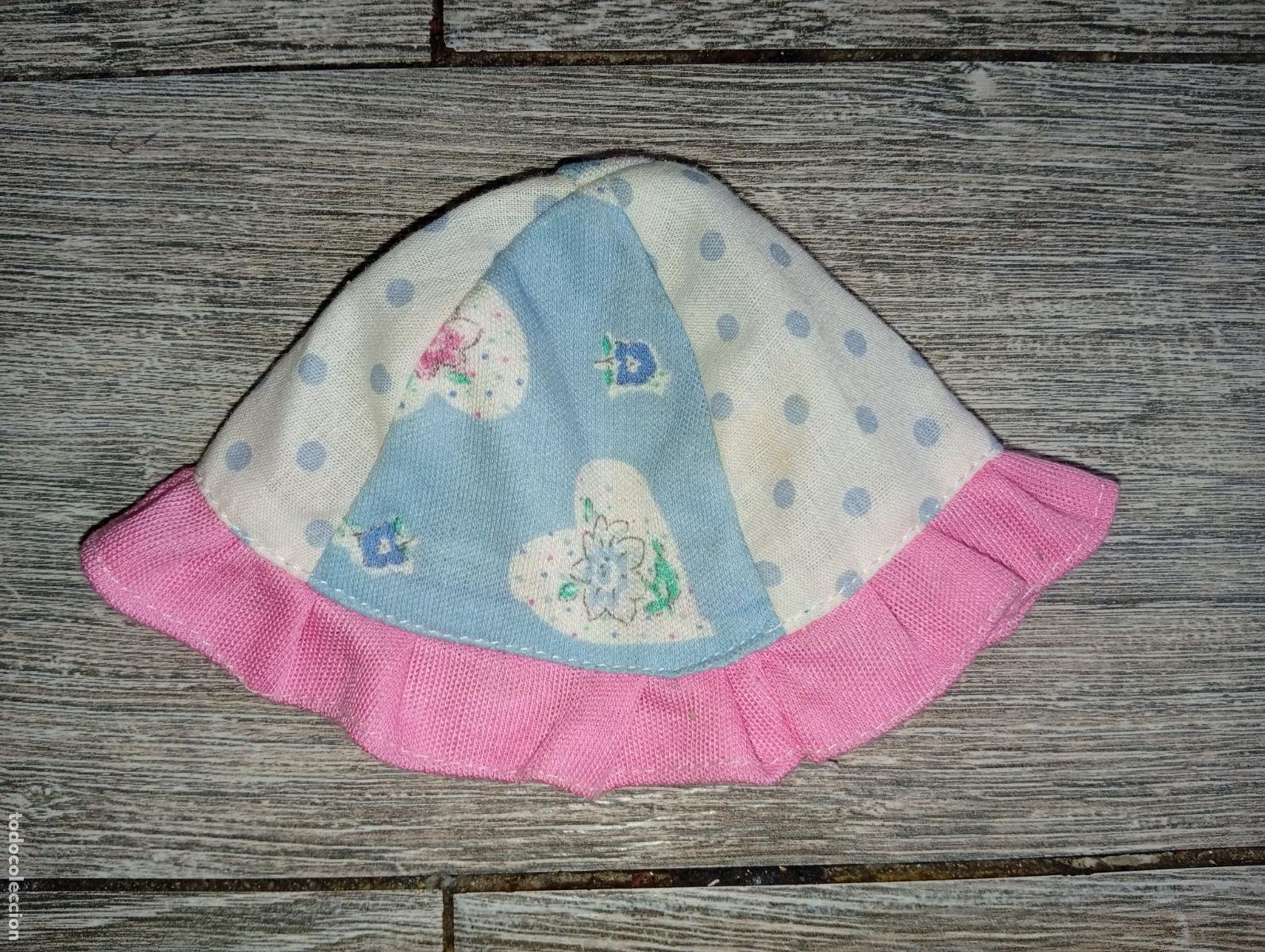 Vestidos mu&ntilde;ecas espa&ntilde;olas: Gorro de mu&ntilde;eco bebe - Foto 2
