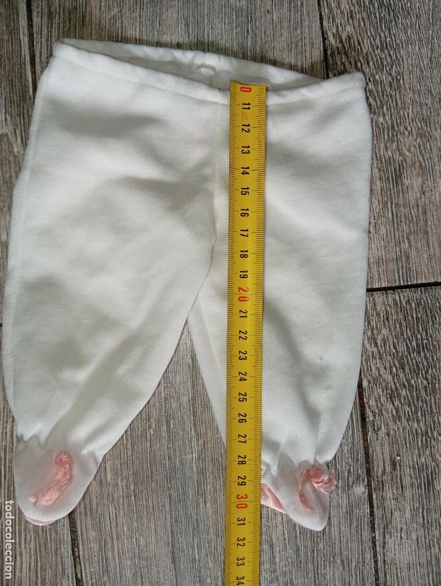 Vestidos mu&ntilde;ecas espa&ntilde;olas: Pantal&oacute;n de mu&ntilde;eco bebe - Foto 4