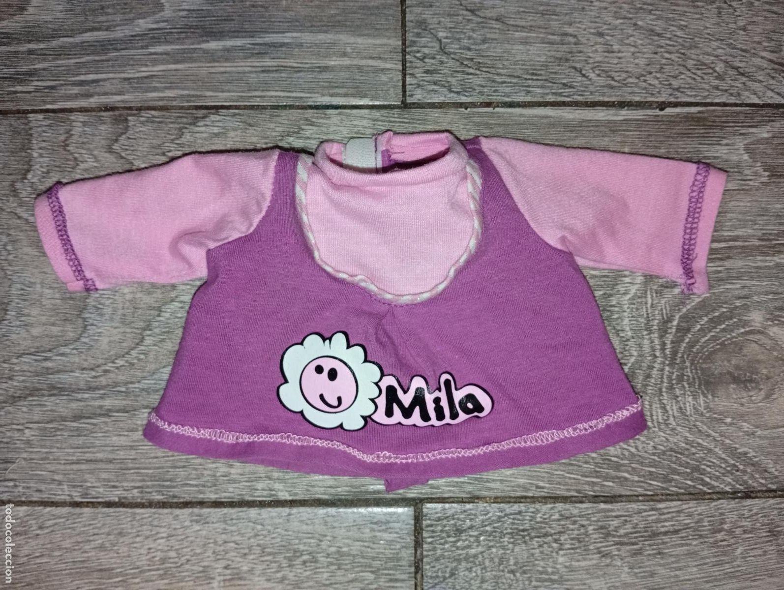 Vestidos Mu&ntilde;ecas Espa&ntilde;olas: Camiseta de mu&ntilde;eca bebe tama&ntilde;o grande