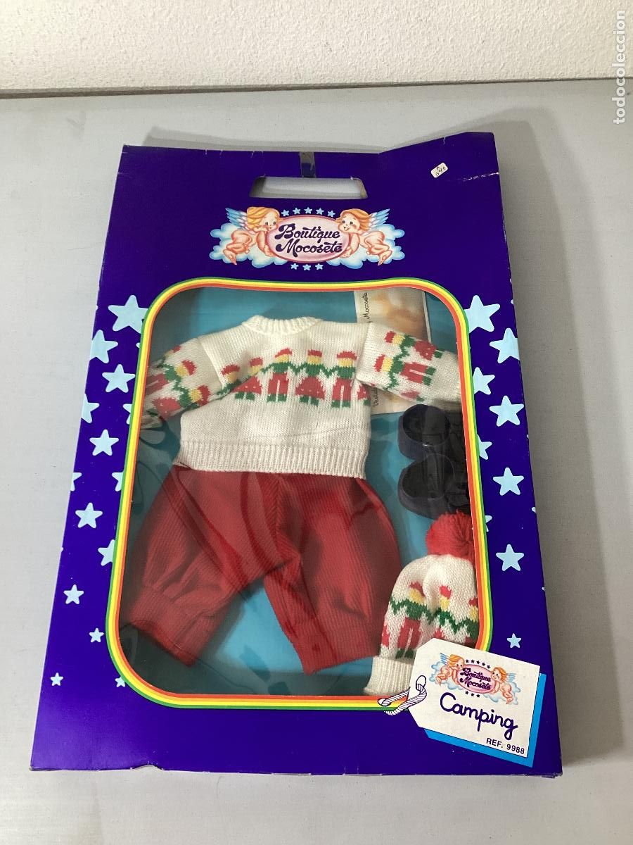 Vestidos Mu&ntilde;ecas Espa&ntilde;olas: CONJUNTO BABY MOCOSETE CAMPING, REF 9988, EN CAJA. CC