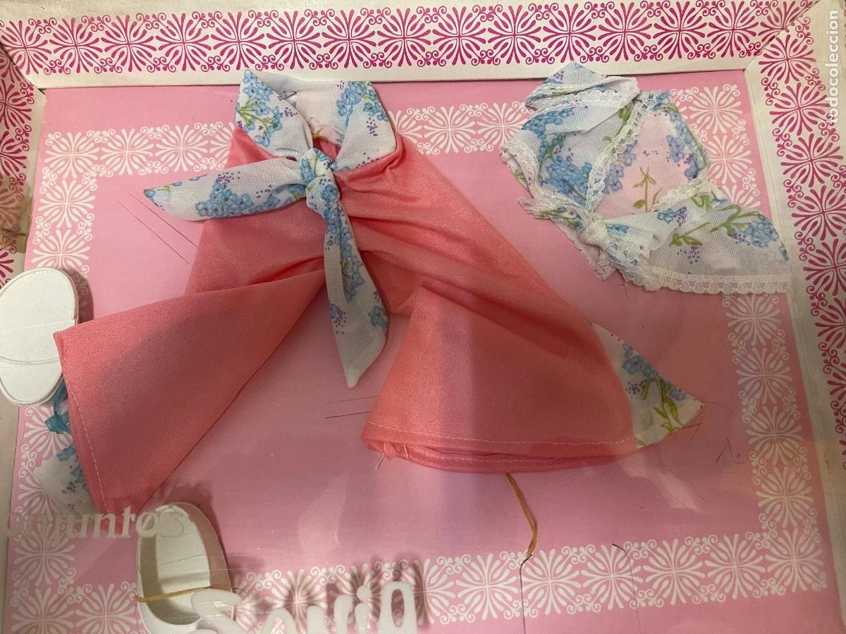 Vestidos Mu&ntilde;ecas Espa&ntilde;olas: CONJUNTO SONIA MAJBER AZUL CAMISA GAFAS ZAPATOS PARA NANCY MADE IN SPAIN A&Ntilde;OS 70 NUEVO ALMACEN