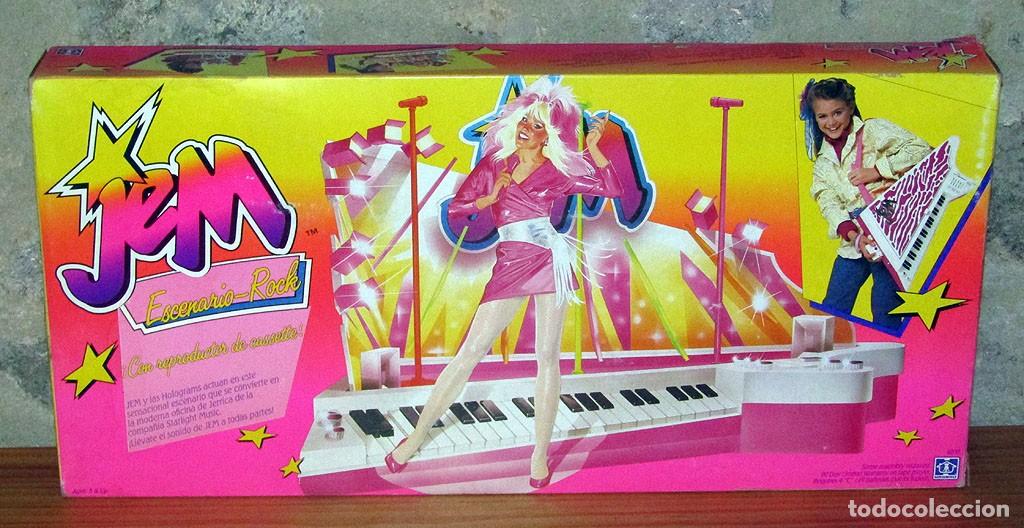 Vestidos Mu&ntilde;ecas Espa&ntilde;olas: JEM Y LOS HOLOGRAMAS: ESCENARIO ROCK / JEM & THE HOLOGRAMS: STAR STAGE - NUEVO - 1986