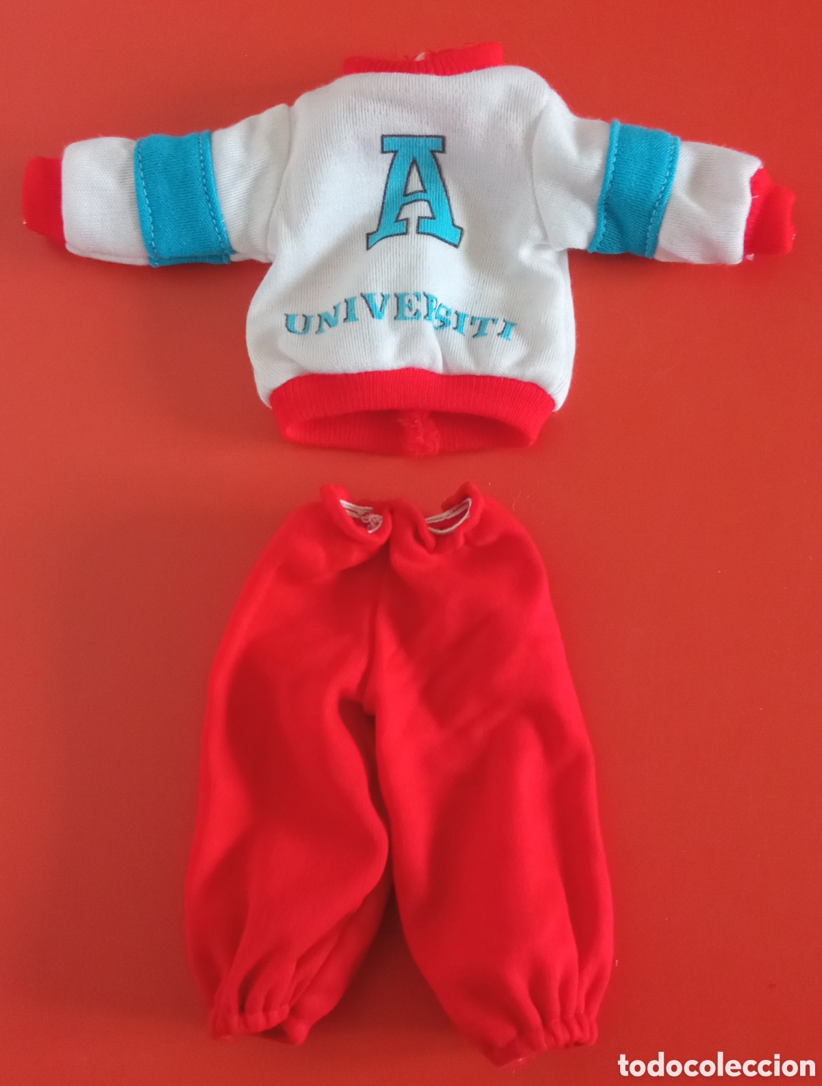 Vestidos Mu&ntilde;ecas Espa&ntilde;olas: CHANDAL PARA MU&Ntilde;ECA.JESMAR 80'S.NUEVO.