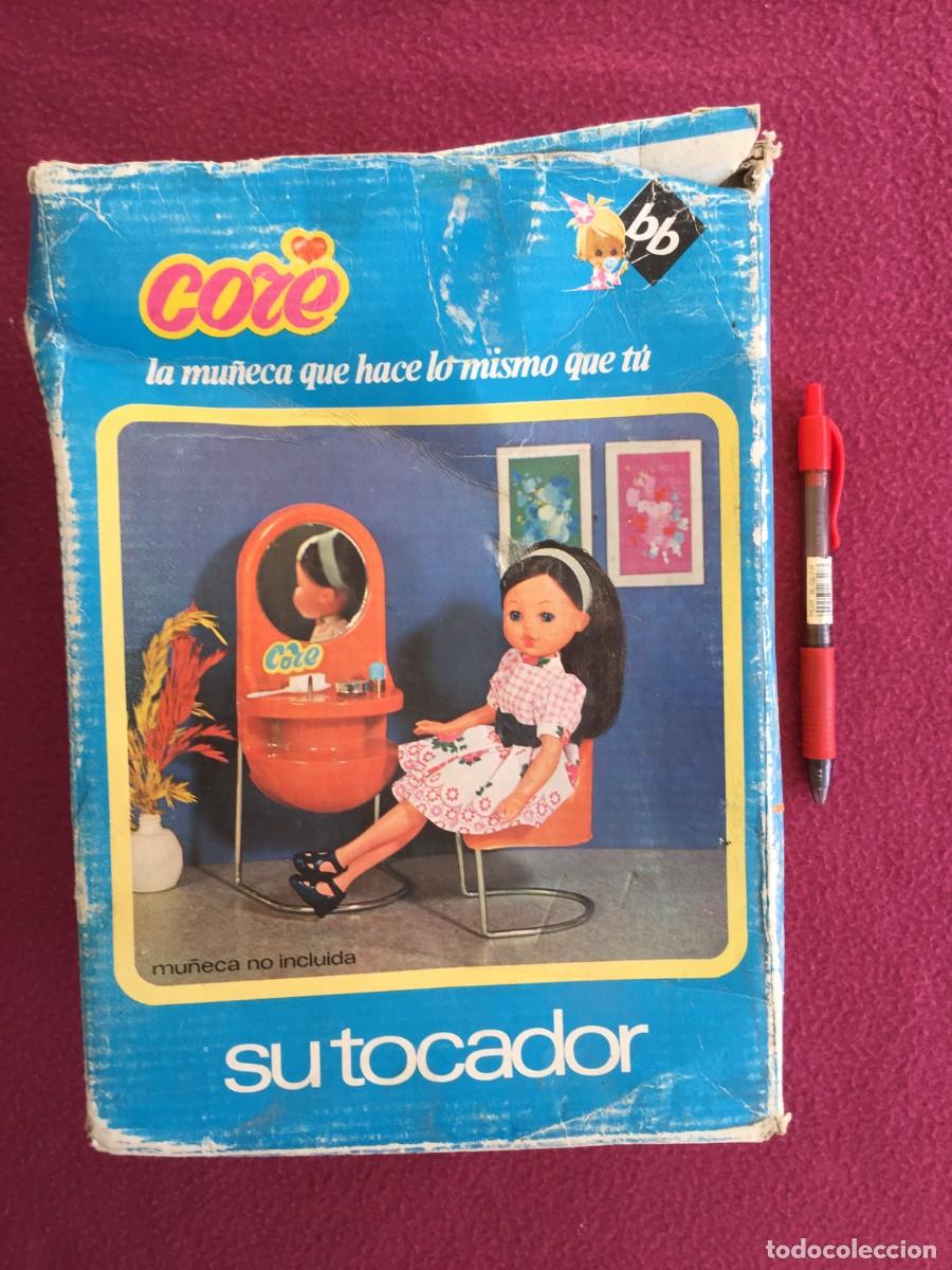 Vestidos mu&ntilde;ecas espa&ntilde;olas: TOCADOR MU&Ntilde;ECA CORE CON SU CAJA - Foto 1