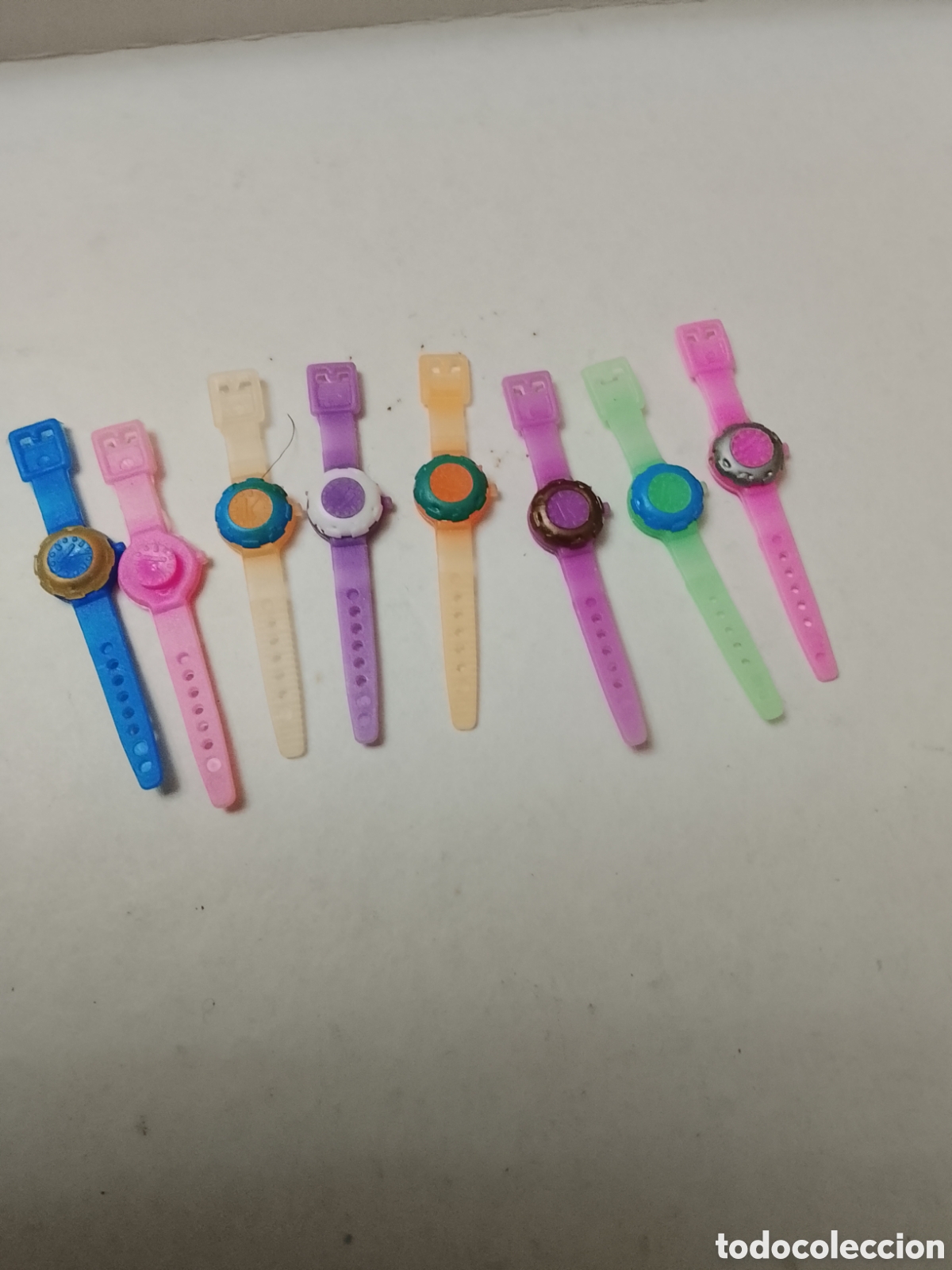 Vestidos Mu&ntilde;ecas Espa&ntilde;olas: Lote de 8 relojitos ,para mu&ntilde;eca Alina ,Barriguitas ,Mini lacitos ,etc