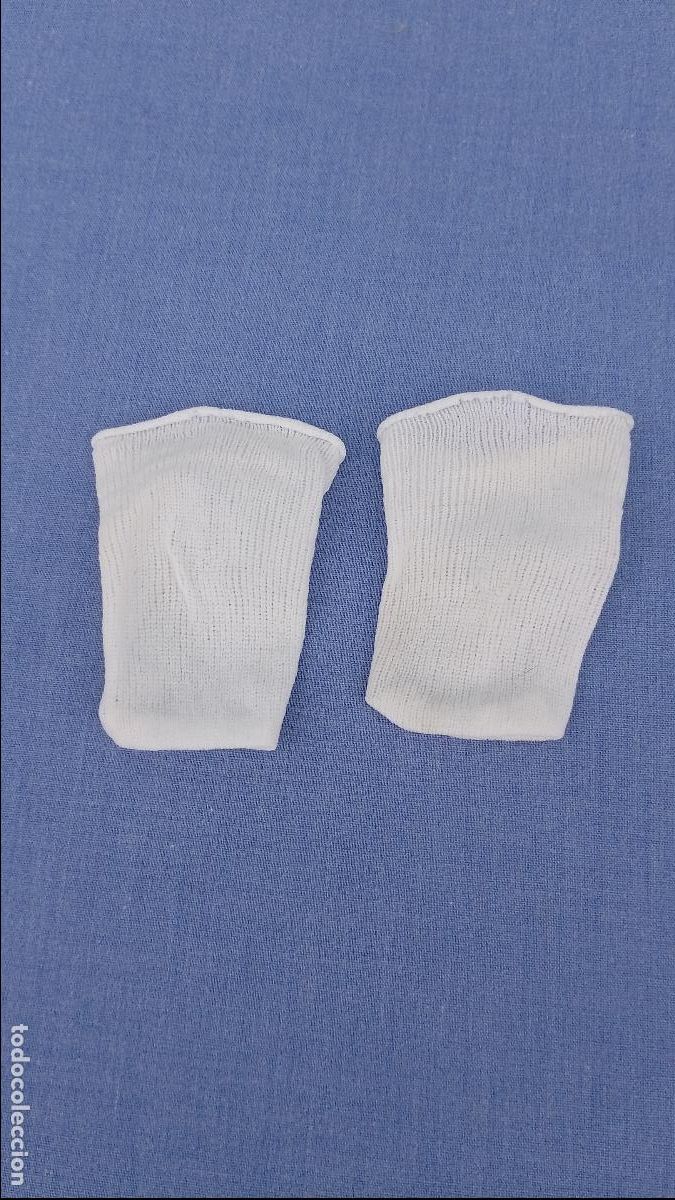 Vestidos Mu&ntilde;ecas Espa&ntilde;olas: Antiguos calcetines blancos para mu&ntilde;ecas