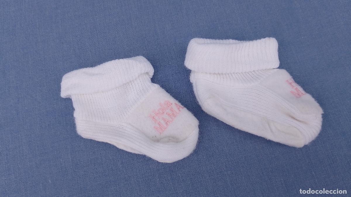 Vestidos Mu&ntilde;ecas Espa&ntilde;olas: Antiguos calcetines blancos para mu&ntilde;eca beb&eacute; o reborn