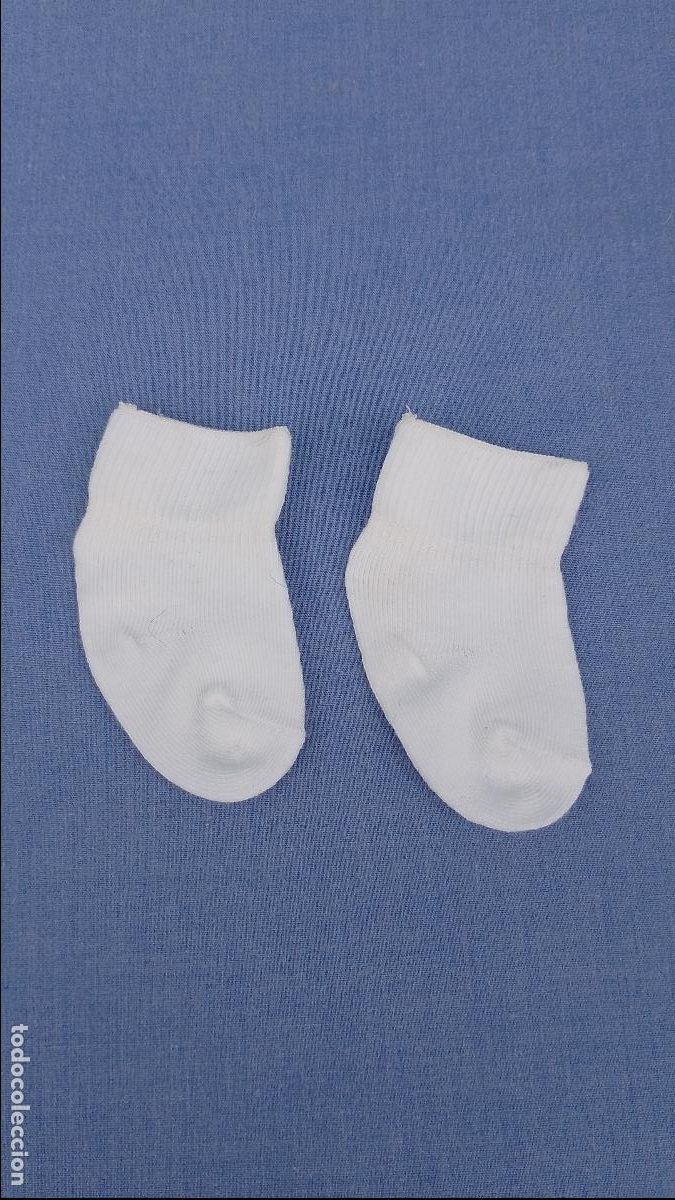 Vestidos Mu&ntilde;ecas Espa&ntilde;olas: Antiguos calcetines blancos para mu&ntilde;ecas