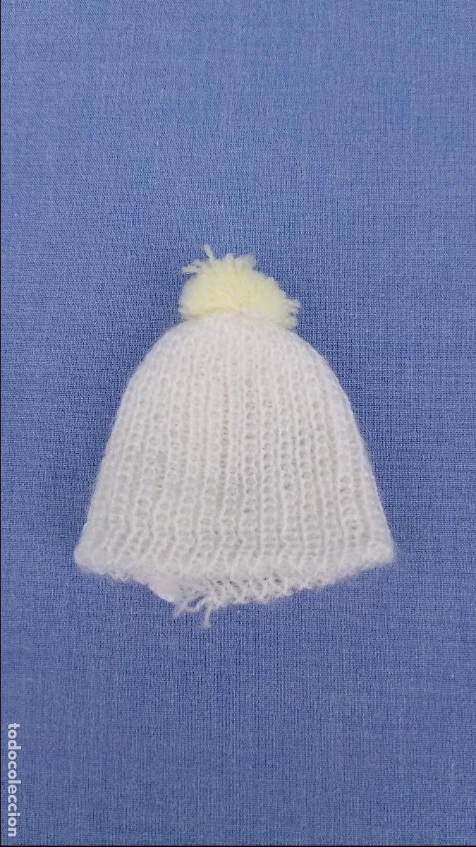 Vestidos Mu&ntilde;ecas Espa&ntilde;olas: Antiguo gorro de punto para mu&ntilde;ecas, v&aacute;lido para Mocos&iacute;n