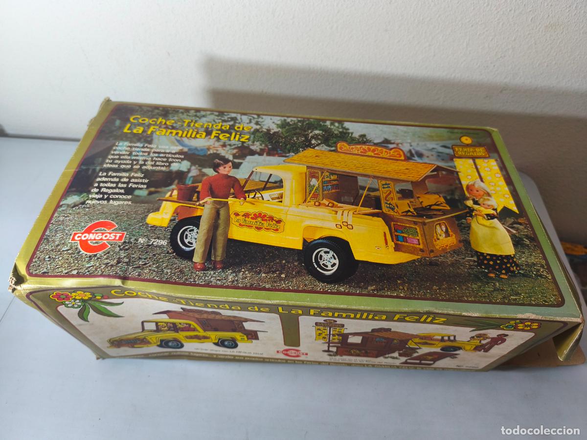 Vestidos Mu&ntilde;ecas Espa&ntilde;olas: COCHE TIENDA DE LA FAMILIA FELIZ, DE CONGOST, A&Ntilde;O 1977, EN CAJA. CC