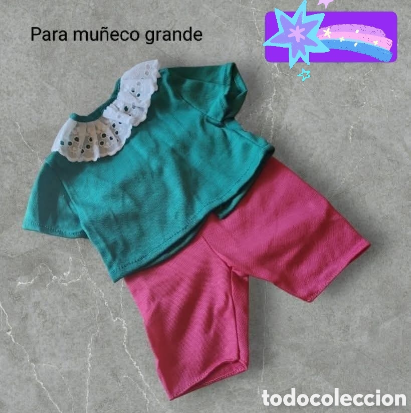 Vestidos Mu&ntilde;ecas Espa&ntilde;olas: :::: TB150 - CONJUNTO PARA MU&Ntilde;ECO GRANDE