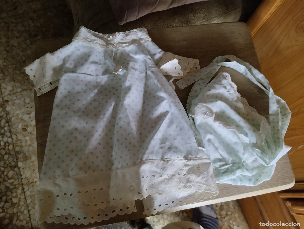Vestidos Mu&ntilde;ecas Espa&ntilde;olas: vestido con caperuza para mu&ntilde;eca estilo nenuco
