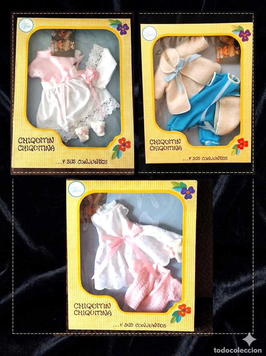 Vestidos Mu&ntilde;ecas Espa&ntilde;olas: Lote 2 Vestidos / Trajes para la mu&ntilde;eca / mu&ntilde;eco Chiquit&iacute;n Chiquitina de Famosa. A elegir