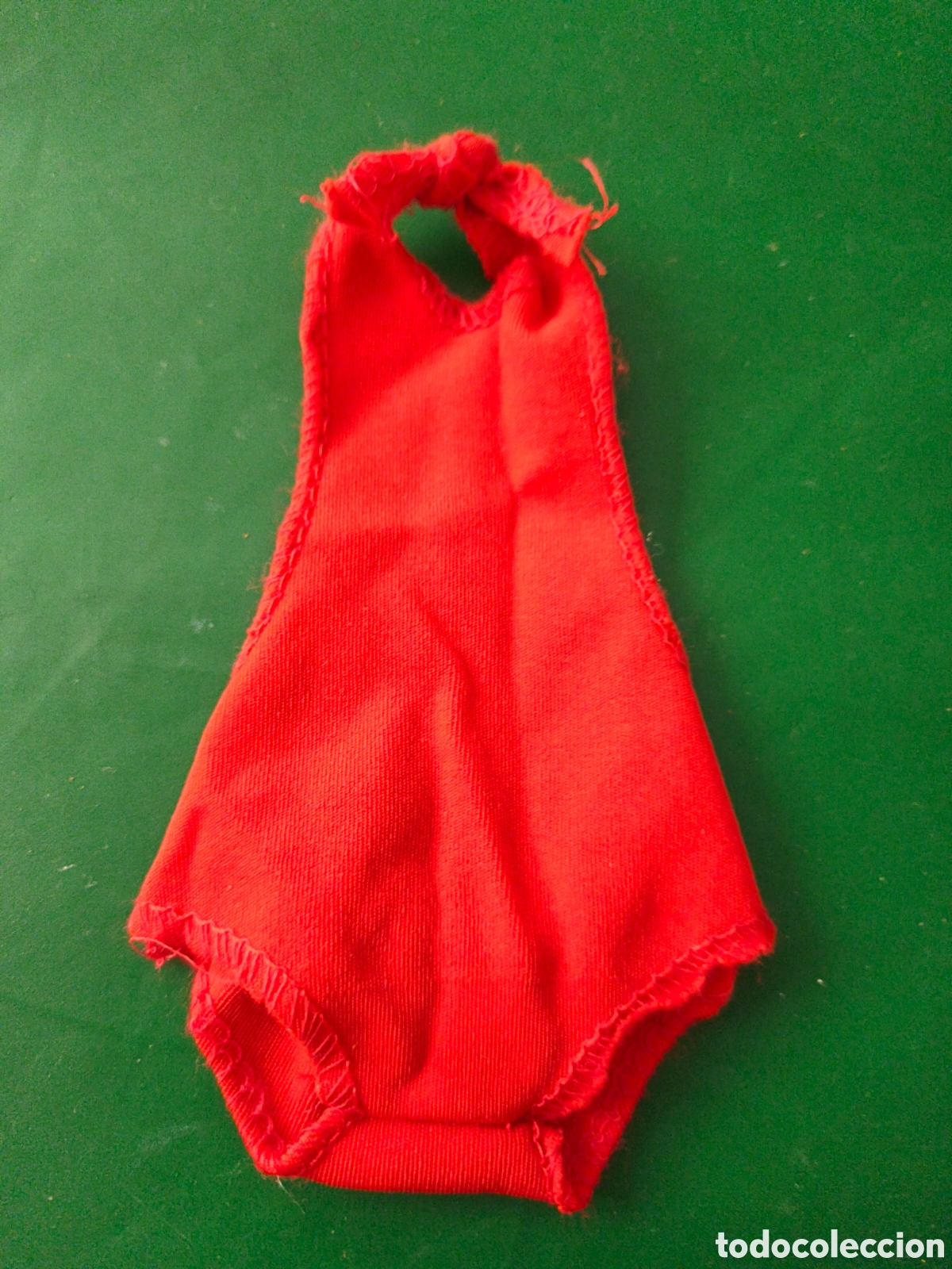 Vestidos Bonecas Espanholas: Mu&ntilde;eca ba&ntilde;ador rojo espalda descubierta