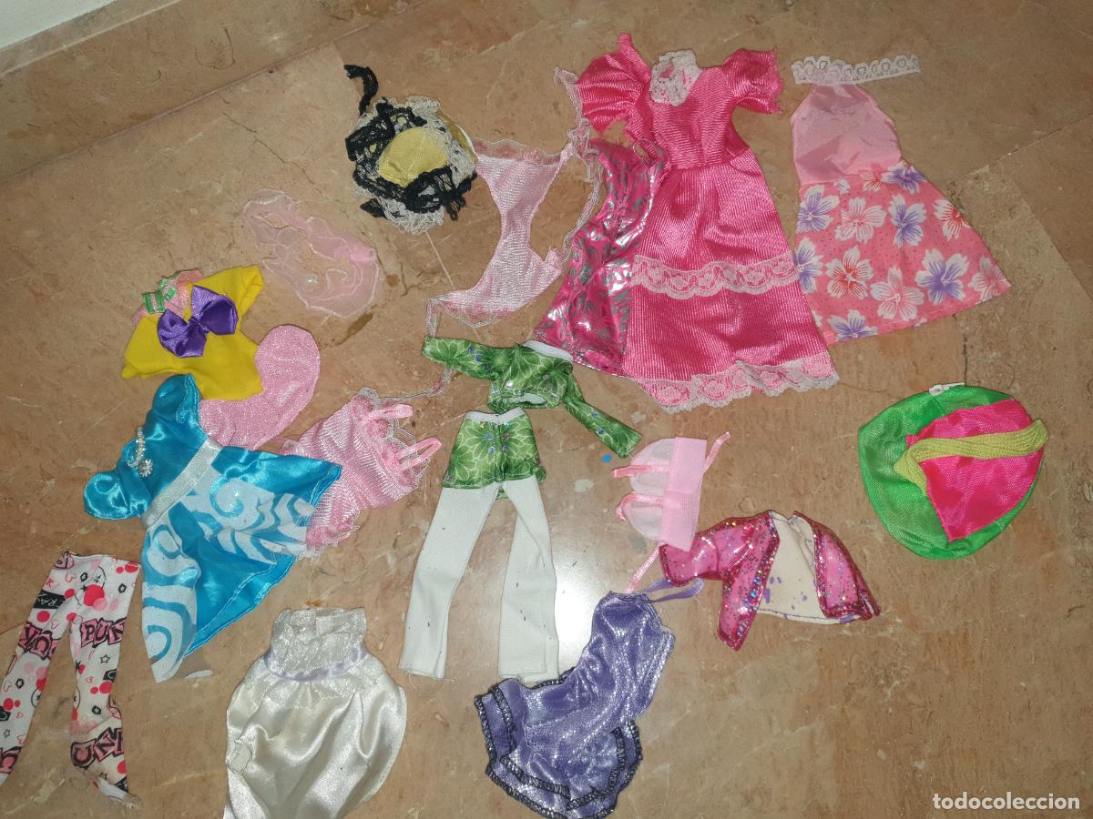 Vestidos Mu&ntilde;ecas Espa&ntilde;olas: LOTE ROPITA PARA MU&Ntilde;ECA TAMA&Ntilde;O BARBIE BLYTHE SINDY