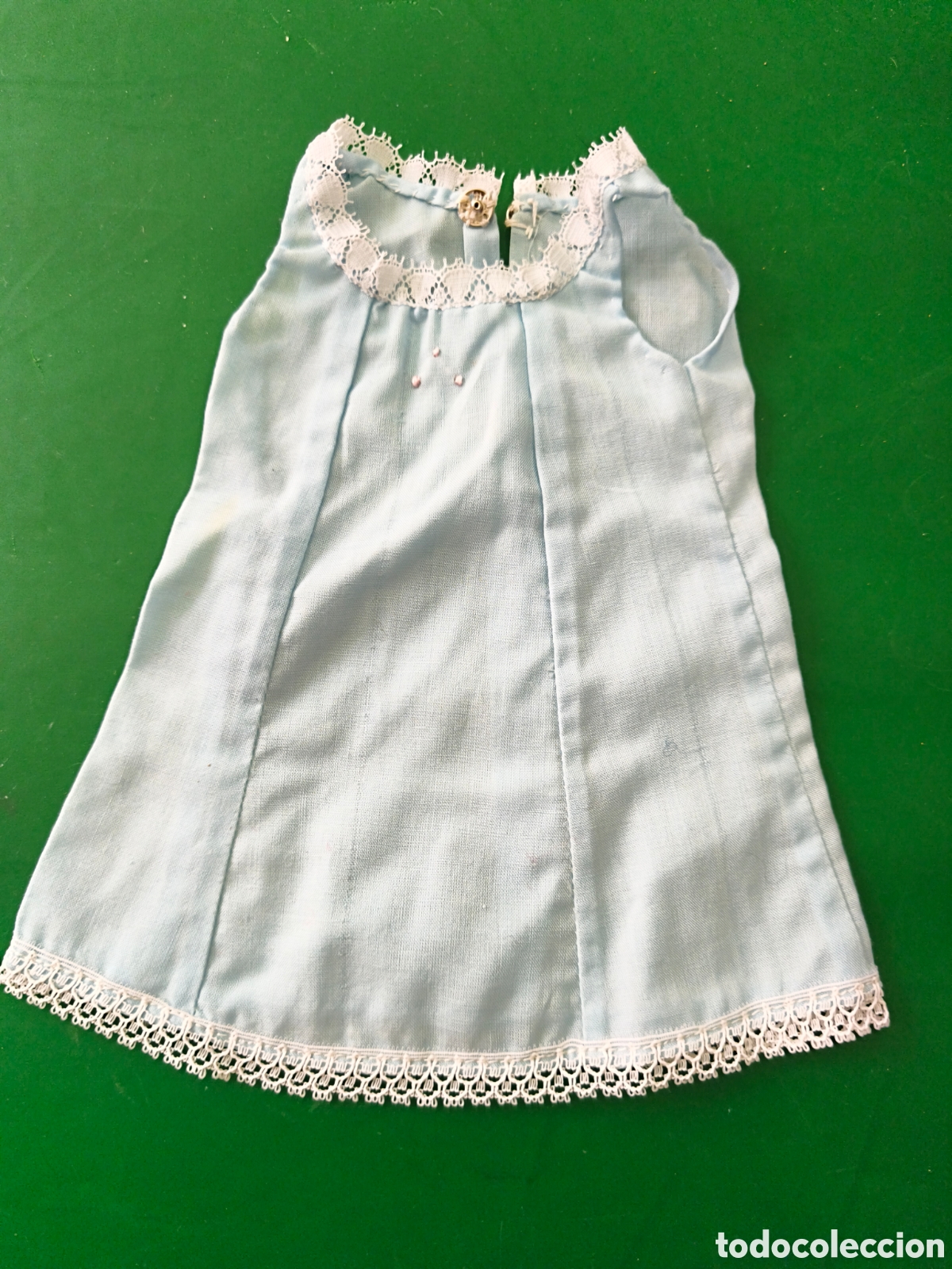 Vestidos Bonecas Espanholas: Mu&ntilde;eca Camis&oacute;n azul hecho a mano