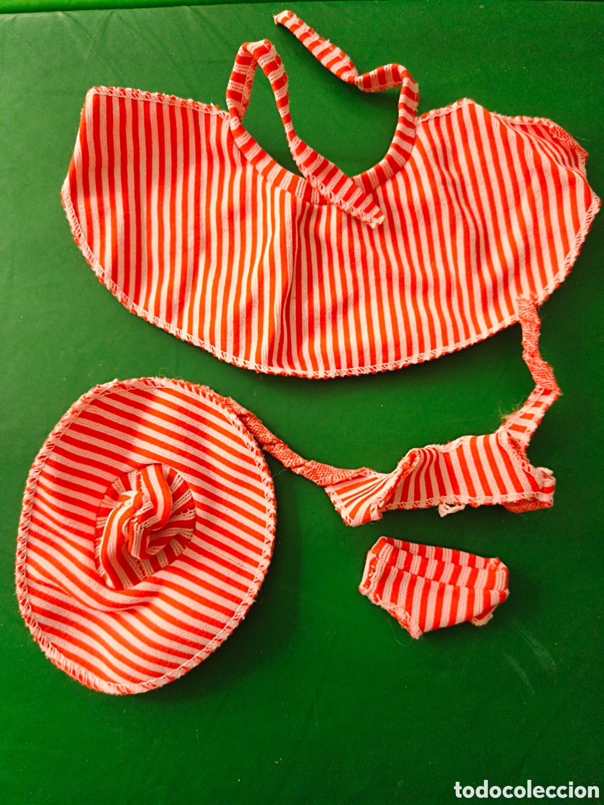 Vestidos Mu&ntilde;ecas Espa&ntilde;olas: Famosa conjunto de bikini, falta y sombrero