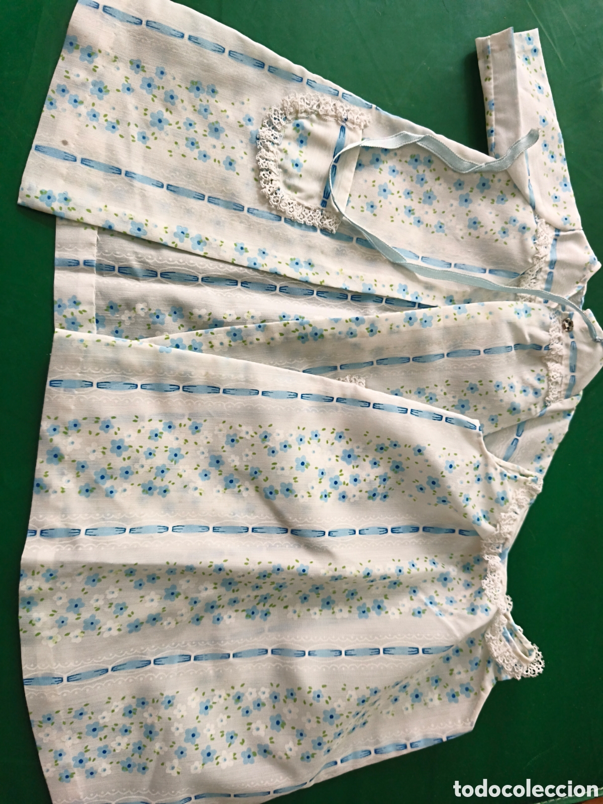 Vestidos Mu&ntilde;ecas Espa&ntilde;olas: Mu&ntilde;eca Conjunto Camis&oacute;n y Bata. Hecho a mano. A&ntilde;os 70-80