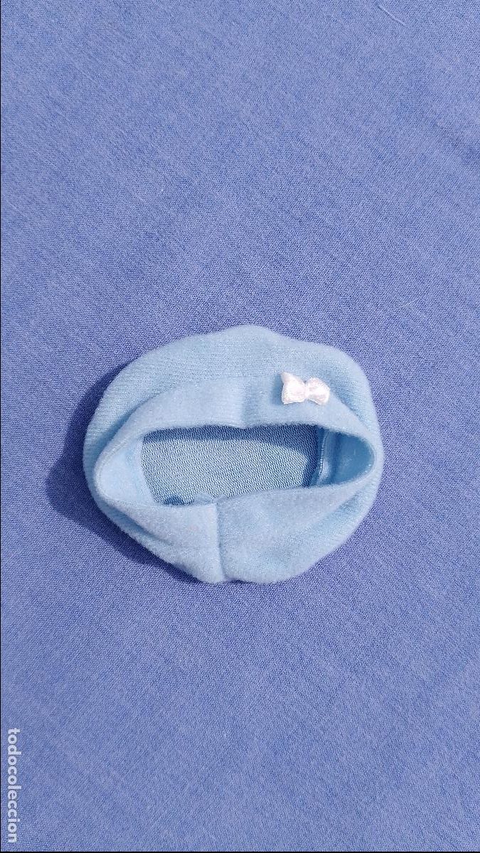Vestidos Mu&ntilde;ecas Espa&ntilde;olas: Antiguo gorro sombrero azul de mu&ntilde;eca Mariquita P&eacute;rez reedici&oacute;n Altaya, v&aacute;lido para Barriguitas