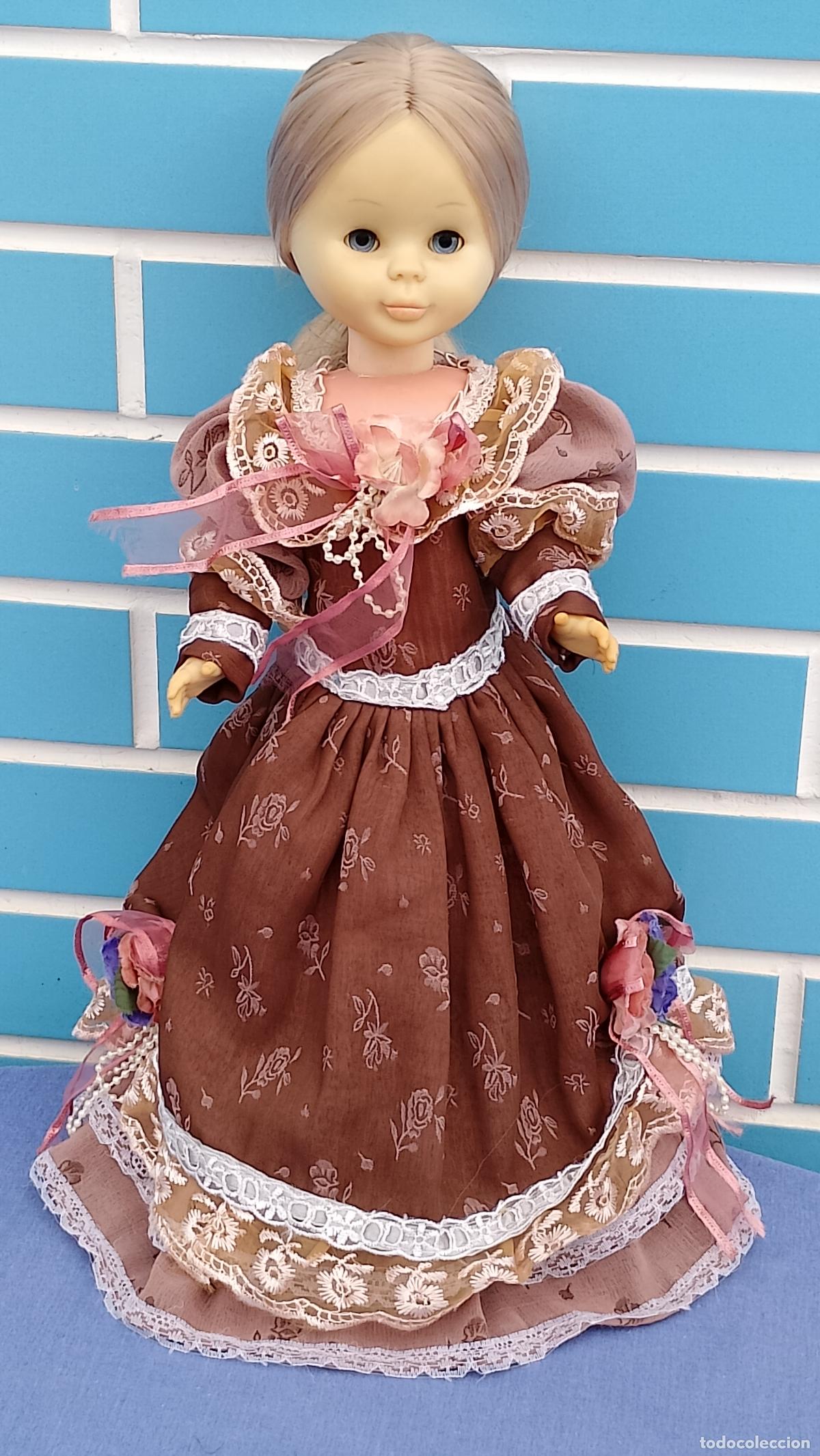Vestidos Mu&ntilde;ecas Espa&ntilde;olas: Antiguo vestido de &eacute;poca victoriano para mu&ntilde;ecas, v&aacute;lido para Nancy de Famosa