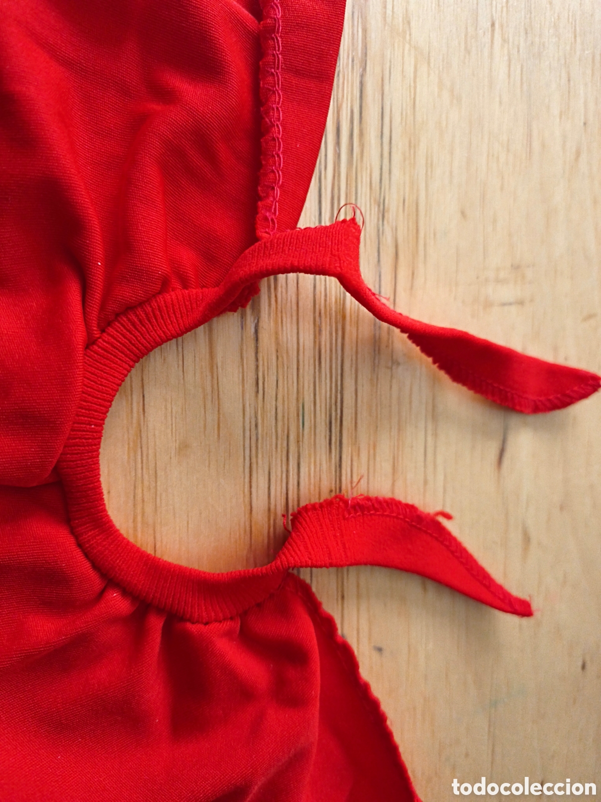 Vestidos mu&ntilde;ecas espa&ntilde;olas: Capa roja mu&ntilde;eca tipo Nancy - Foto 2