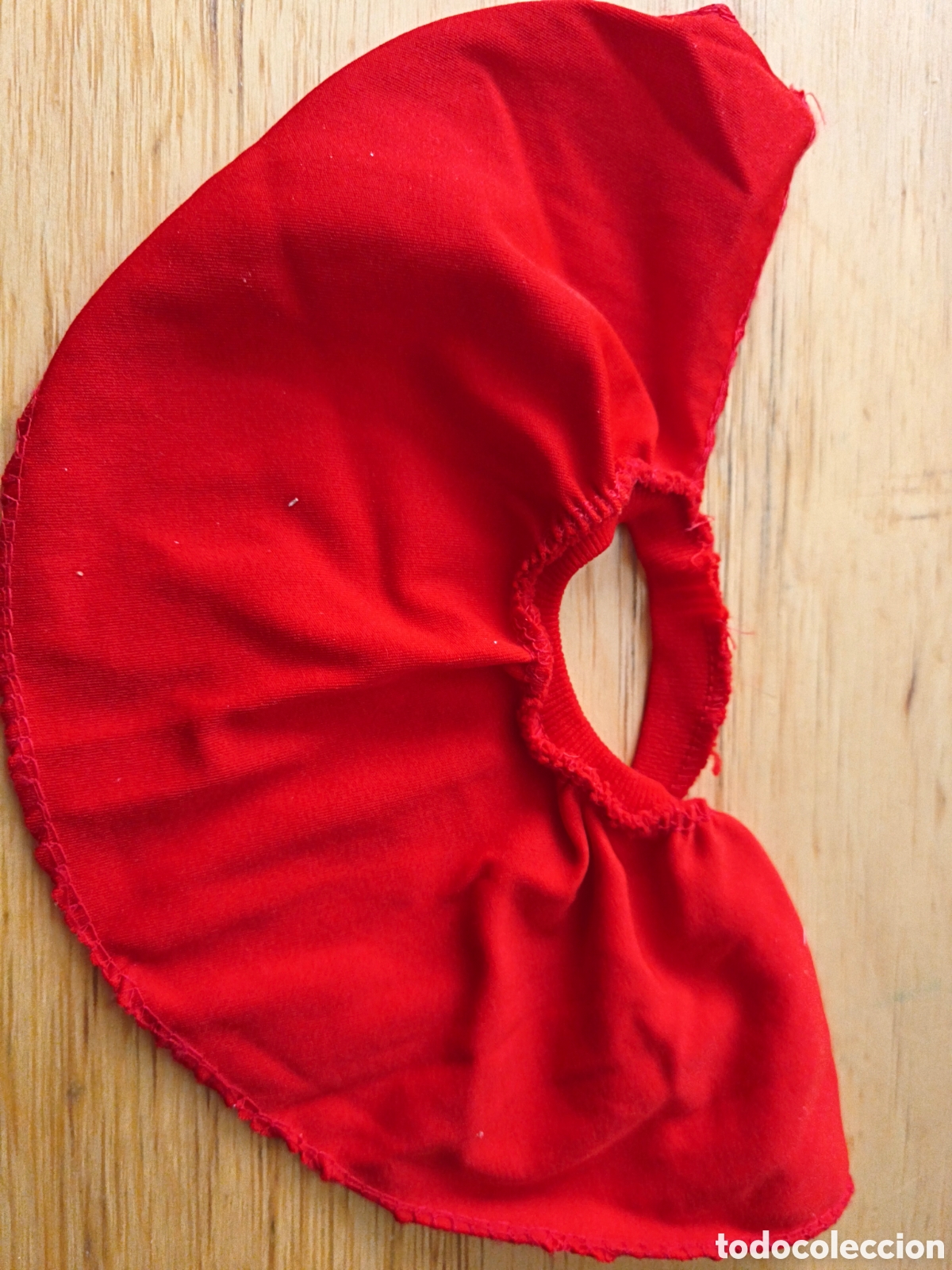 Vestidos mu&ntilde;ecas espa&ntilde;olas: Capa roja mu&ntilde;eca tipo Nancy - Foto 3