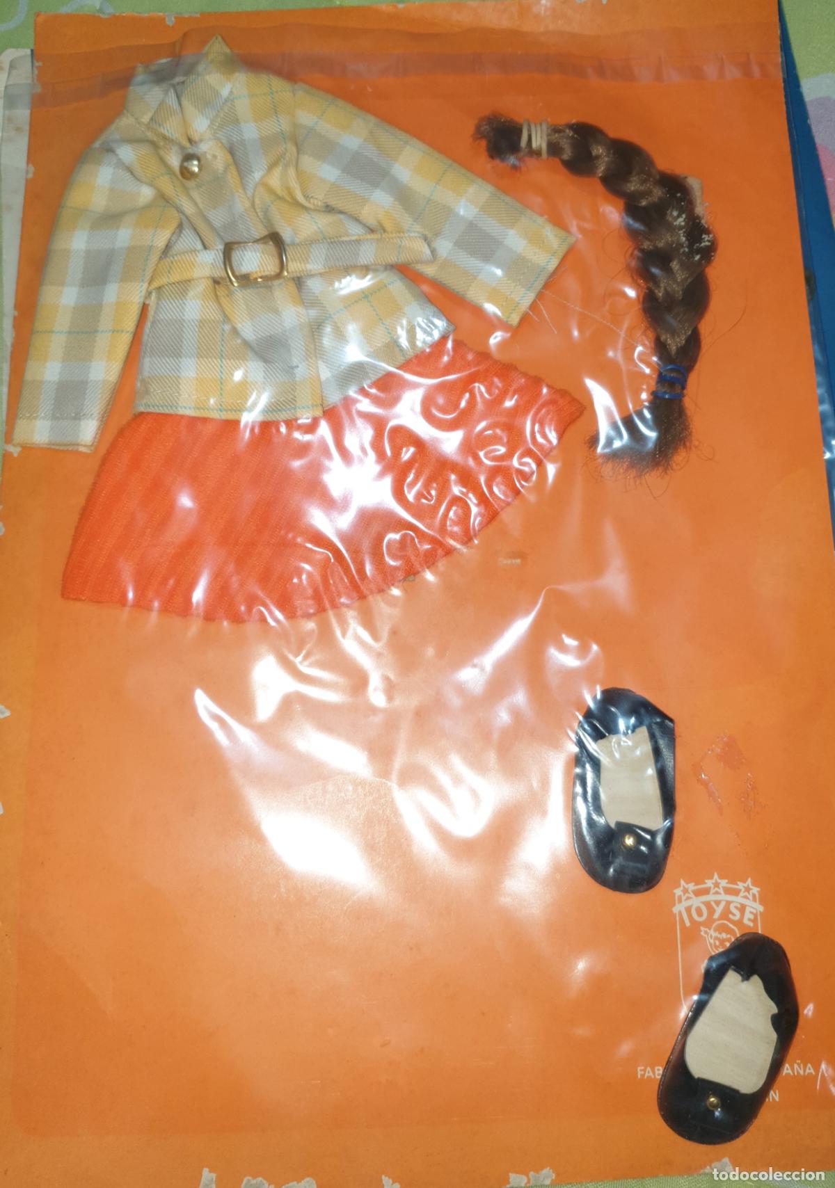 Vestidos Mu&ntilde;ecas Espa&ntilde;olas: CONJUNTO ORIGINAL DE MU&Ntilde;ECA MARY CLARA TOYSE A&Ntilde;OS 60