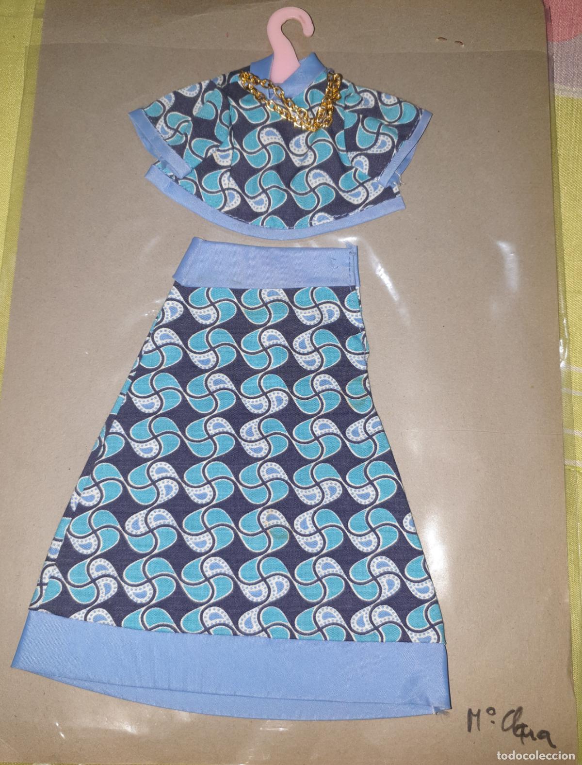 Vestidos Mu&ntilde;ecas Espa&ntilde;olas: CONJUNTO MU&Ntilde;ECA MARY CLARA A&Ntilde;OS 60