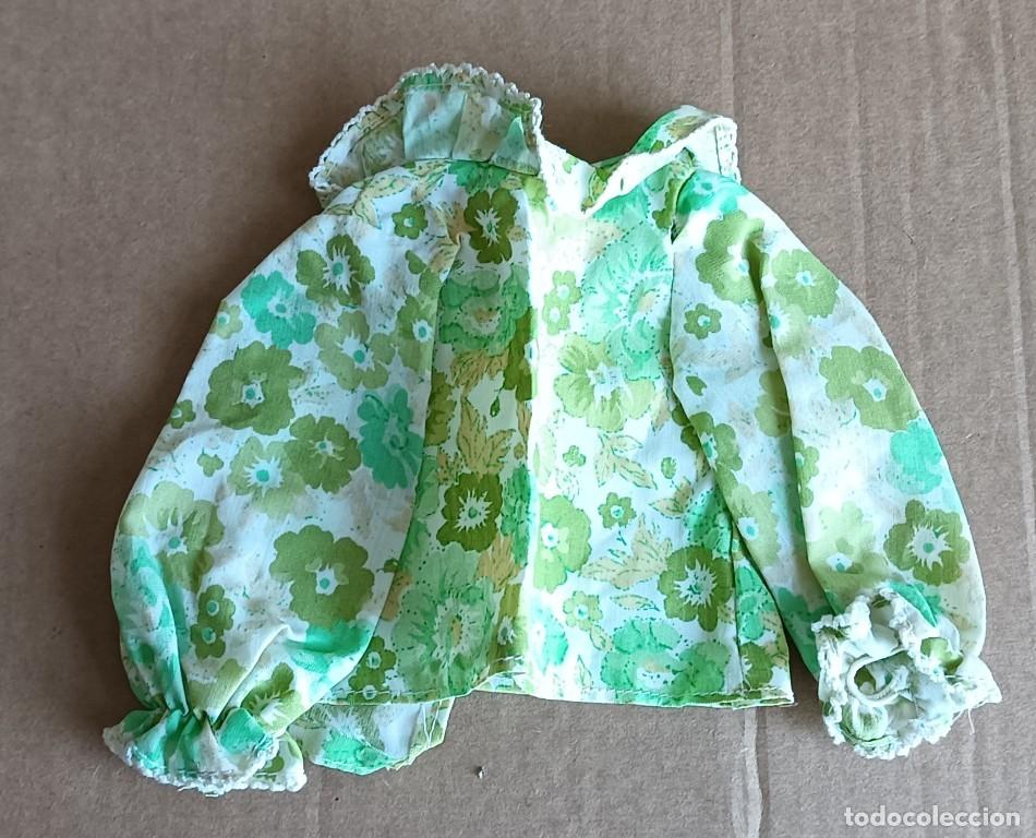 Vestidos Mu&ntilde;ecas Espa&ntilde;olas: NENUCO - ropa original - preciosa blusa de flores. con etiqueta n&uacute;m. 544