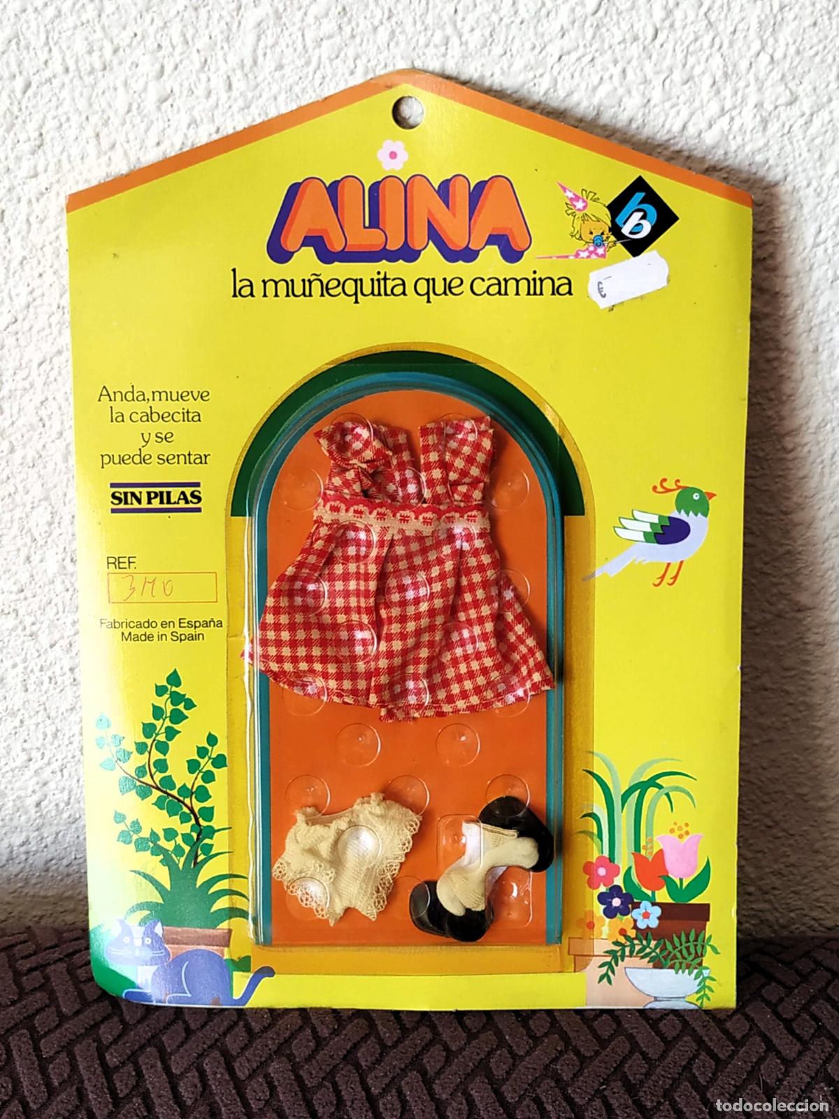 Vestidos Mu&ntilde;ecas Espa&ntilde;olas: ALINA de BB - Vestido + Complementos.