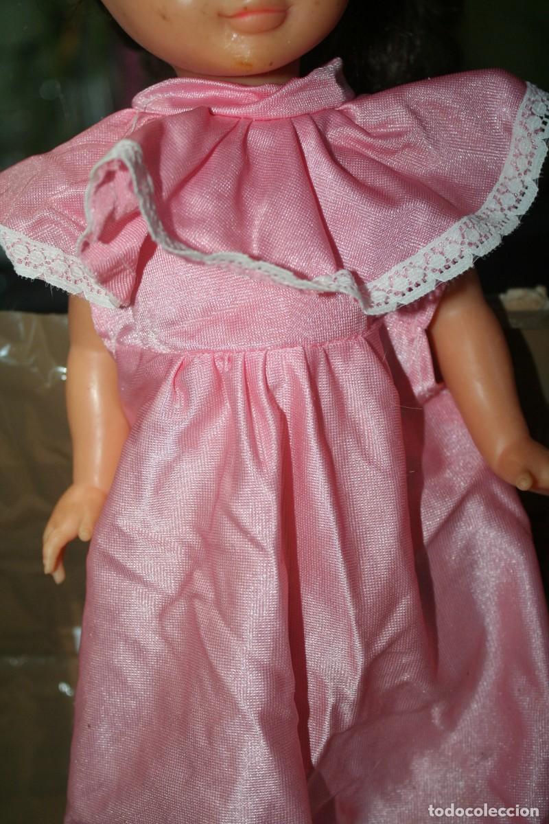 Vestidos Mu&ntilde;ecas Espa&ntilde;olas: vestido rosa para mu&ntilde;eca