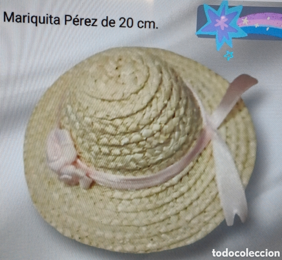 Vestidos Mu&ntilde;ecas Espa&ntilde;olas: :::: Z23 - SOMBRERO DE MARIQUITA PEREZ DE 20 CM.