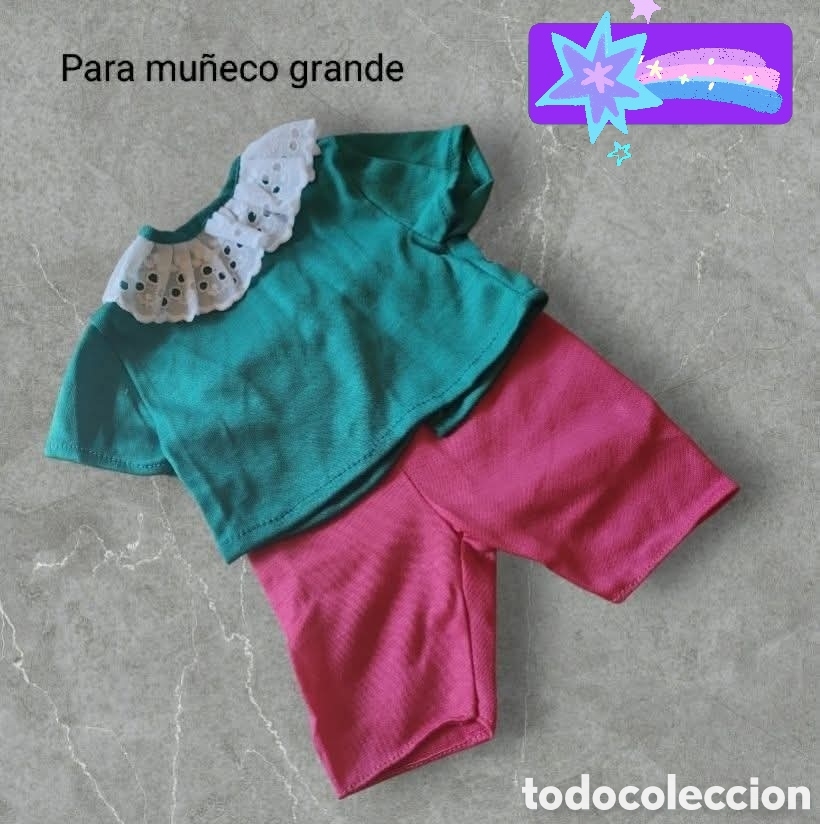 Vestidos Mu&ntilde;ecas Espa&ntilde;olas: :::: S06 - CONJUNTO PARA MU&Ntilde;ECO GRANDE