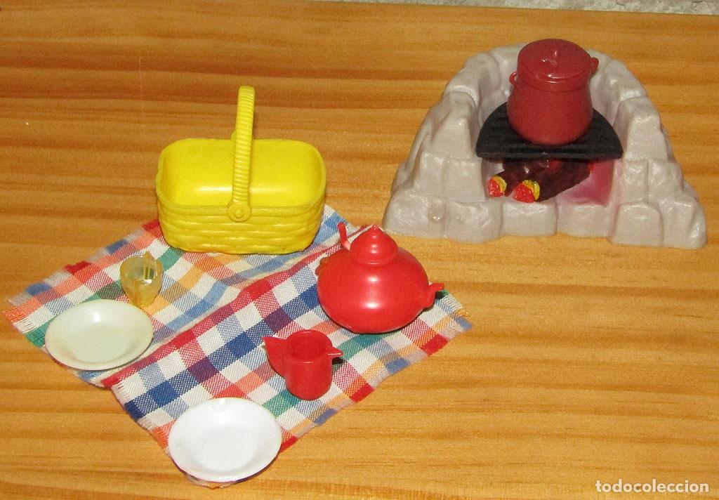 Vestidos Mu&ntilde;ecas Espa&ntilde;olas: LAURA DE LAS MONTA&Ntilde;AS: ACCESORIOS MERIENDA - TOYSE - A&Ntilde;OS 70/80