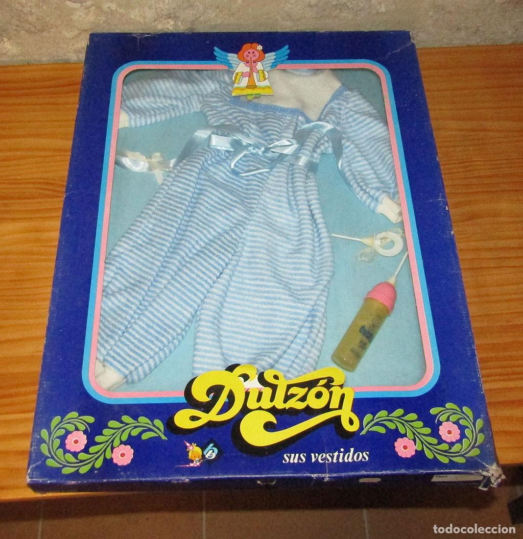 Vestidos Mu&ntilde;ecas Espa&ntilde;olas: ANTIGUO CONJUNTO DE ROPA DEL MU&Ntilde;ECO DULZON DE BB - NUEVO, A ESTRENAR