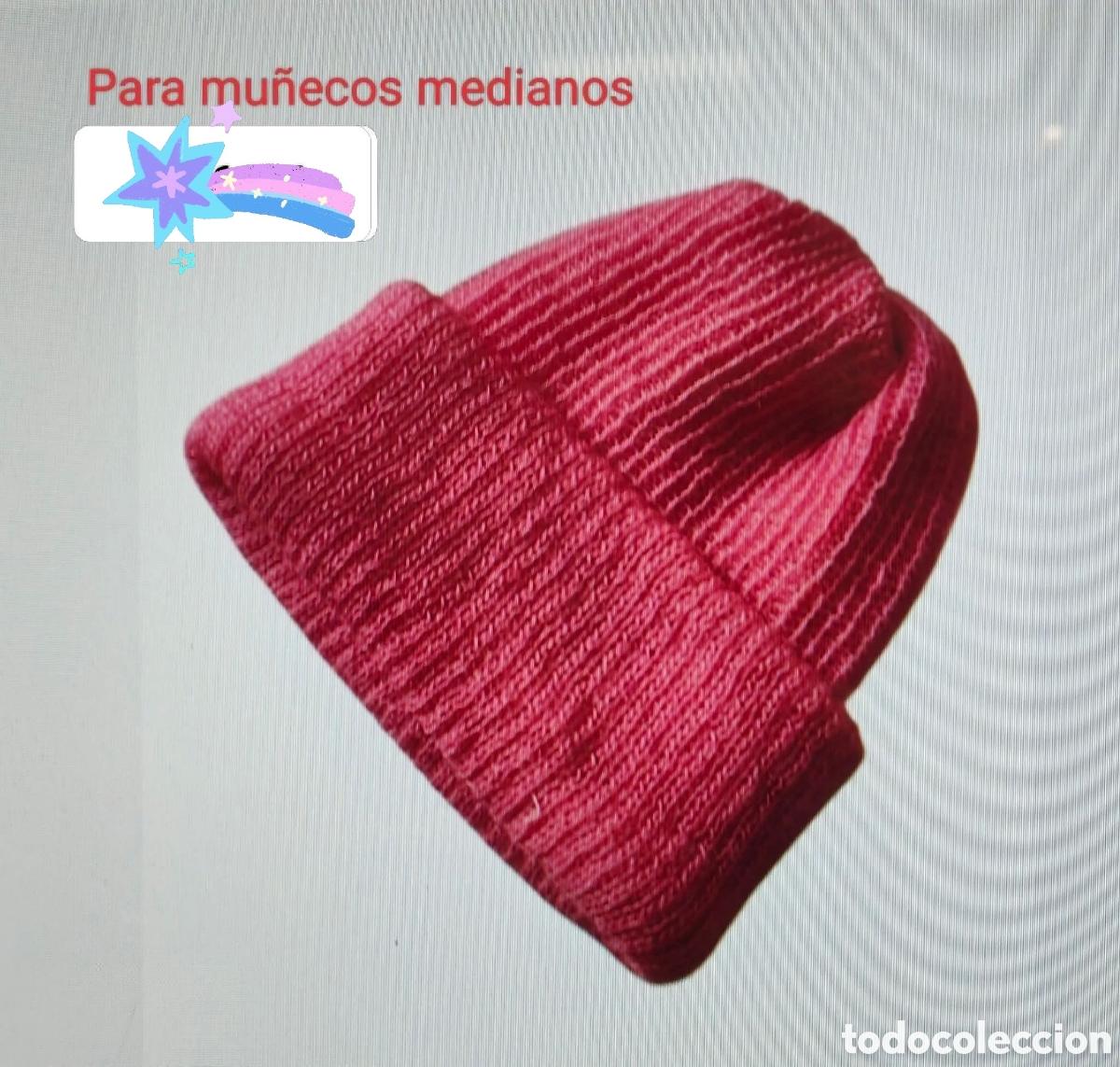 Vestidos Mu&ntilde;ecas Espa&ntilde;olas: :::: AA68 - GORRITO PARA MU&Ntilde;ECOS MEDIANOS