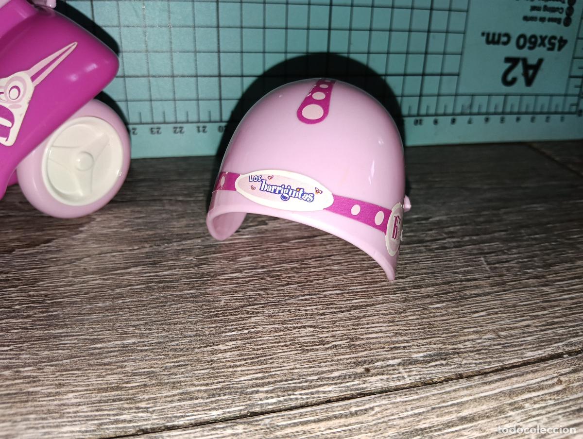 Vestidos mu&ntilde;ecas espa&ntilde;olas: Moto de mu&ntilde;eca Barriguitas con casco - Foto 10