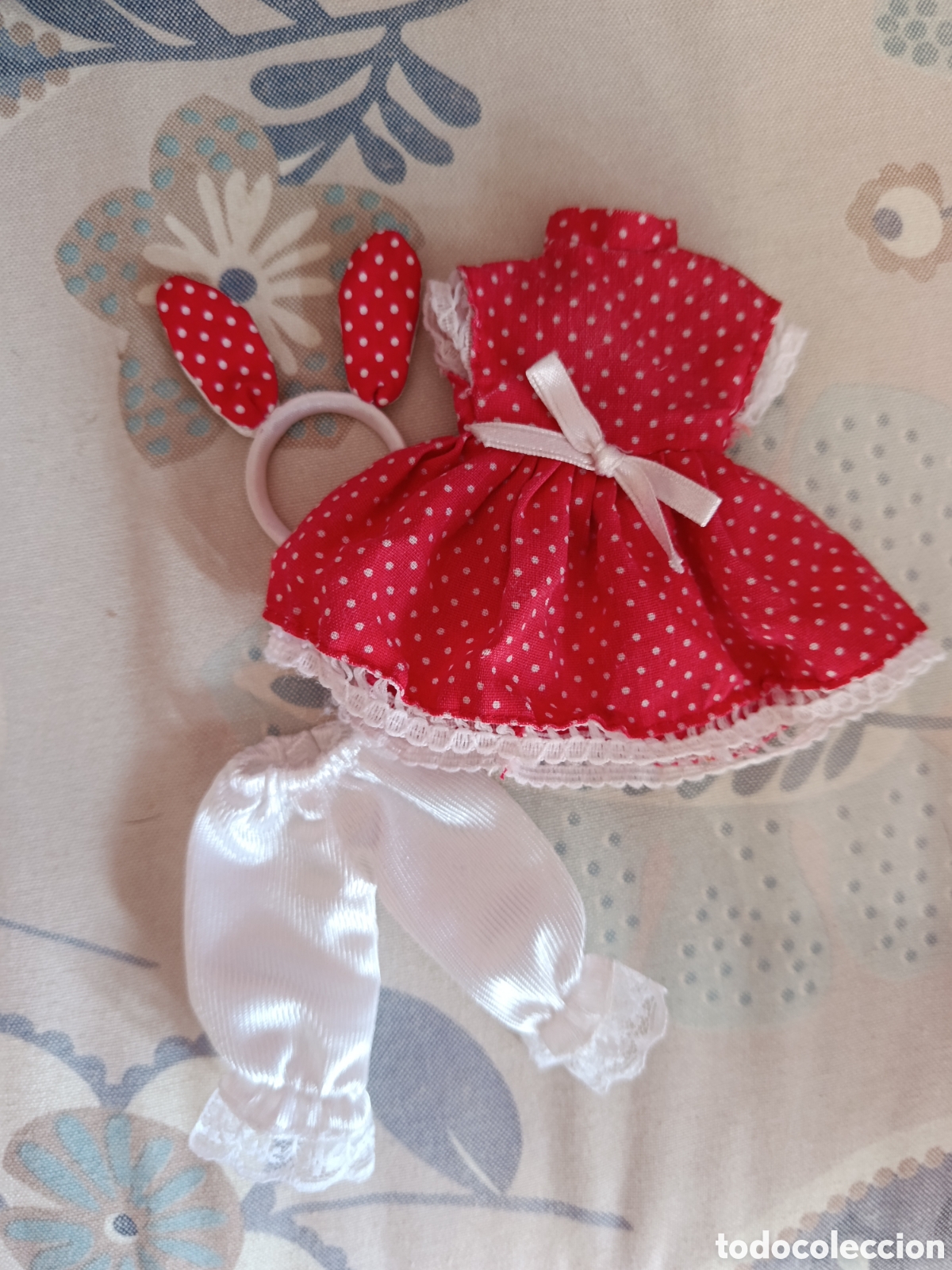 Vestidos mu&ntilde;ecas espa&ntilde;olas: Conjunto Chabel disfraces conejita