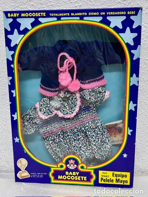 Vestidos mu&ntilde;ecas espa&ntilde;olas: BABY MOCOSETE: EQUIPO PELELE MAYO. NUEVO, EN SU CAJA ORIGINAL. A&Ntilde;OS 70