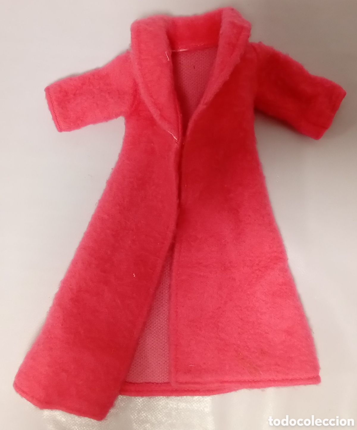Vestidos mu&ntilde;ecas espa&ntilde;olas: Bata Felpa Rosa Para Mu&ntilde;eca Nancy Creaciones Marco