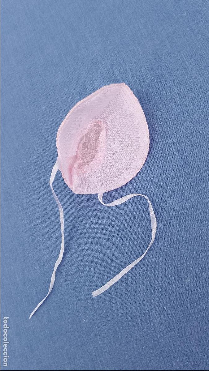 Vestidos mu&ntilde;ecas espa&ntilde;olas: Gorro o sombrero de capota original de Mariquita P&eacute;rez, v&aacute;lido para Barriguitas