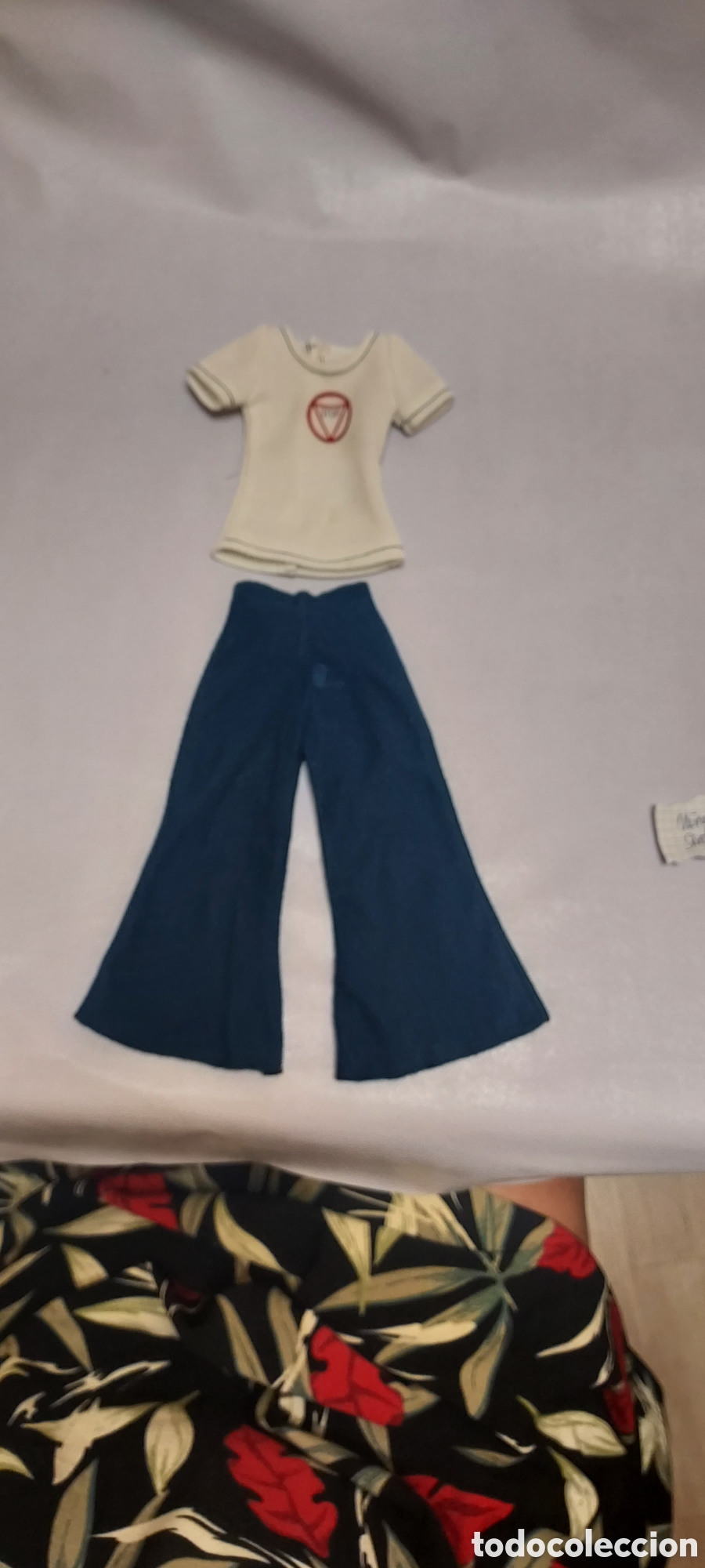 Vestidos mu&ntilde;ecas espa&ntilde;olas: Conjunto Stop Sintra marca Berjusa a&ntilde;os 70